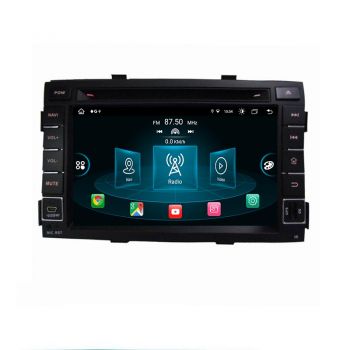 Belsee 7 inch CD DVD Player Touch Screen Multimedia Android 12 Auto Head Unit Wireless Apple CarPlay Radio Replacement for Kia Sorento 2009 2010 2011 2012 GPS Navigation System Bluetooth Wifi