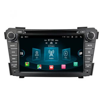 Belsee 7 inch Touch Screen CD DVD Multimedia Player Autoradio Radio Replacement Stereo Upgrade for Hyundai i40 2011 2012 2013 2014 Wireless Apple CarPlay GPS Navigation System Android 12 Auto Display