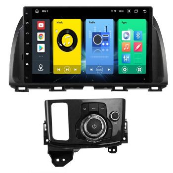 Belsee 10.1 inch Touch Screen Autoradio Android 12 Auto Head Unit Wireless Apple CarPlay Radio Replacement Stereo Upgrade for Mazda CX-5 CX5 CX 5 2012 2013 2014 2015 2016 Bluetooth Multimedia 